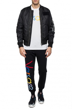 Logo-embroidered t-shirt, zdjęcie 2 Logo-embroidered t-shirt od Versace